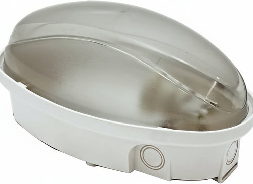 PLAFONIERA LAMPADA APPLIQUE PANDA MIDI OVALE CM.cm. 21,5x12,5x11 h