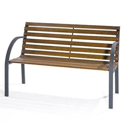 PANCHINA NEW YORK COLORE NATURALE MISURA CM.120X62XH.82 ARREDO GIARDINO