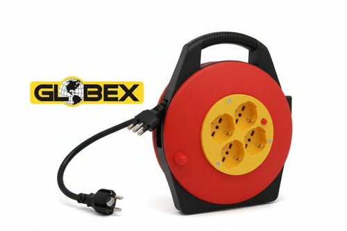 AVVOLGICAVO ELETTRICO PROLUNGA 5 MT 4 PRESE 2P+T10/16A