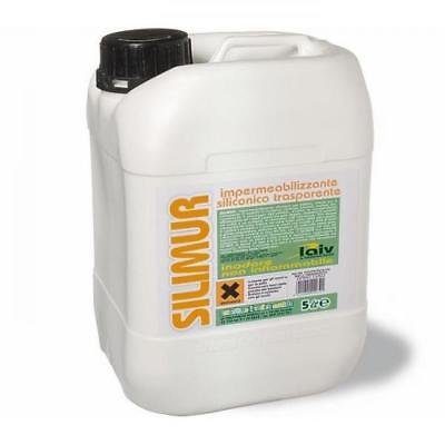 IMPERMEABILIZZANTE AD ACQUA SILIMUR LAIV TRASPARENTE LT. 1