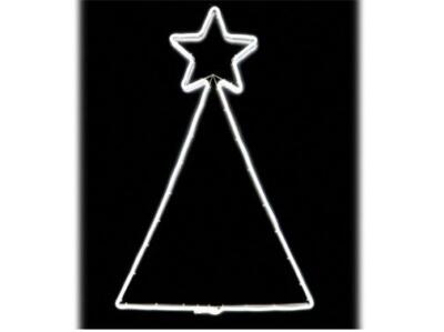 ALBERI DI NATALE 360 LED NEON FLEX PER INTERNO/ESTERNO CM.L60xH89