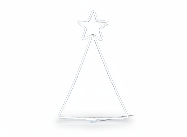 ALBERI DI NATALE 360 LED NEON FLEX PER INTERNO/ESTERNO CM.L60xH89