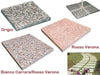 PIASTRA BASE CEMENTO GRIGIO OMBRELLONE GIARDINO MATTONELLA BASAMENTO CM40x40H3,7