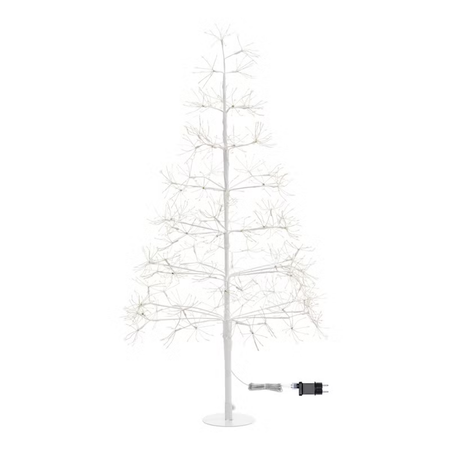 Albero Bianco con microled bianco caldo, uso interno