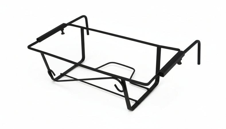 BALCONIERA PORTAFIORIERA PORTAVASO DA BALCONE IN FERRO REGOLABILE DA 40 50 60 CM