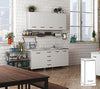 KIT CUCINA PENSILE 1 ANTA CM. 40X30X72H BIANCO