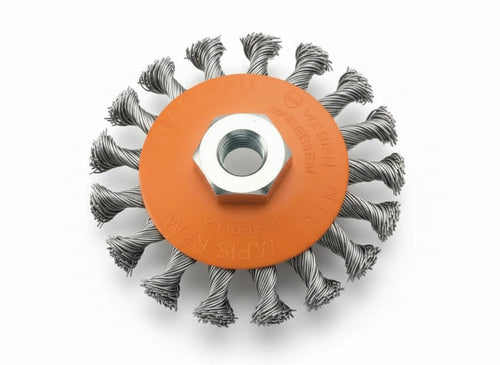 SPAZZOLE CONICHE A MAZZETTI RITORTI BRIXO  95 UTENSILI ELETTRICI