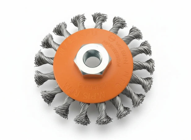 SPAZZOLE CONICHE A MAZZETTI RITORTI BRIXO  95 UTENSILI ELETTRICI