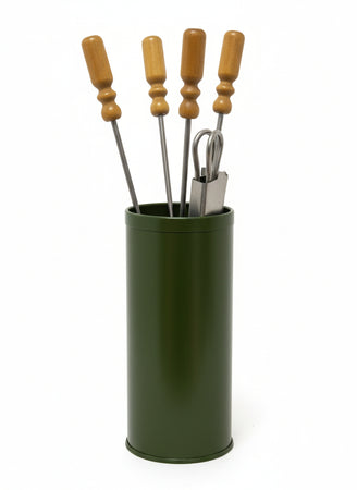 ATTREZZATURA PER CAMINETTI MONICA PEZZI 5 ALTEZZA CM. 62