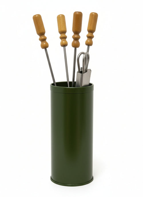 ATTREZZATURA PER CAMINETTI MONICA PEZZI 5 ALTEZZA CM. 62