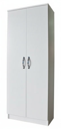 KIT ARMADIO SCARPIERA A DUE ANTE 5 RIPIANI CM. 71x38x182H