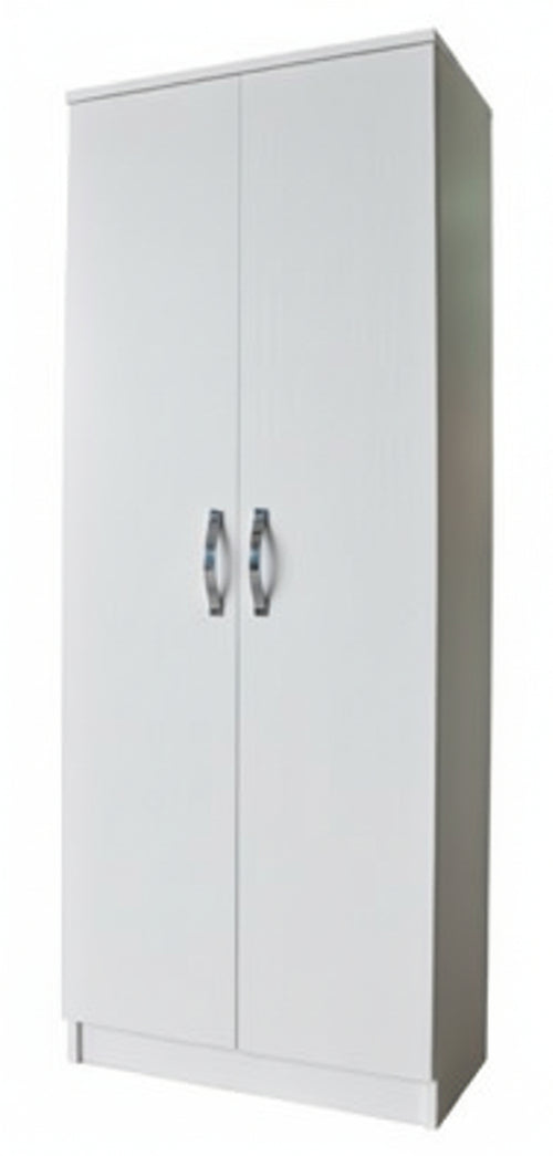 KIT ARMADIO SCARPIERA A DUE ANTE 5 RIPIANI CM. 71x38x182H