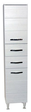 COLONNA BAGNO ANTONELLA 2 ANTE + 2 CASSETTI CM. 33X33X160 BIANCO PORTUNA