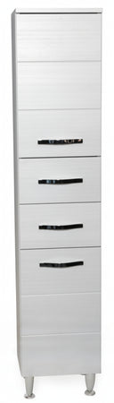 COLONNA BAGNO ANTONELLA 2 ANTE + 2 CASSETTI CM. 33X33X160 BIANCO PORTUNA