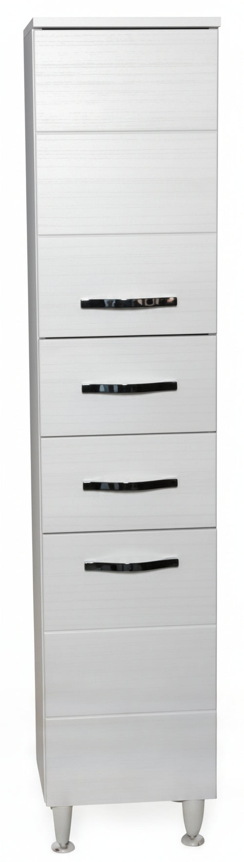 COLONNA BAGNO ANTONELLA 2 ANTE + 2 CASSETTI CM. 33X33X160 BIANCO PORTUNA