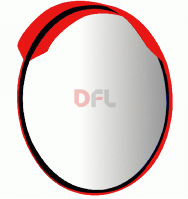 SPECCHIO STRADALE INFRANGIBILE CM. 60 MADE IN ITALIA