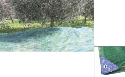 RETE PER OLIVE ANTISPINE ROTOLO H 12X14 MT. MODELLO PESANTE 120 GR/MQ