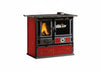 TERMOCUCINA ALEGNA A LEGNA ROSA DSA 4.0 NORDICA CM.103x66xH85,5