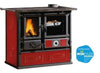 TERMOCUCINA ALEGNA A LEGNA ROSA DSA 4.0 NORDICA CM.103x66xH85,5