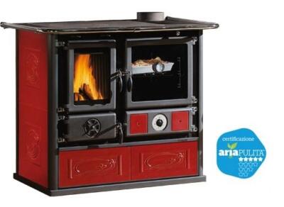 TERMOCUCINA ALEGNA A LEGNA ROSA DSA 4.0 NORDICA CM.103x66xH85,5