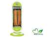 STUFE STUFA AL CARBONIO NIKLAS SIDERAL BABY 2 POTENZE 450-900 W STUFE ELETTRICHE
