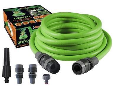 TUBI ESTENSIBILI GENYO IN KIT BRIXO IRIS 7.5 MT IRRIGAZIONE GIARDINAGGIO