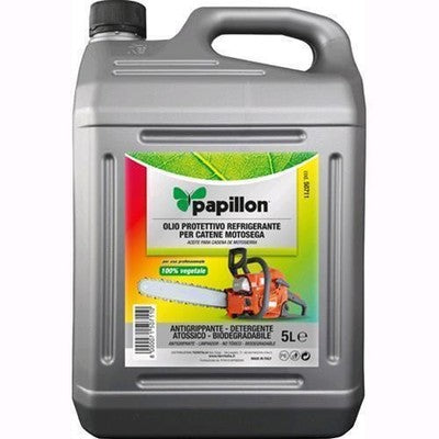 OLIO Lubrificante per Catena Motosega NEW BIOFIL 70S 5 Lt