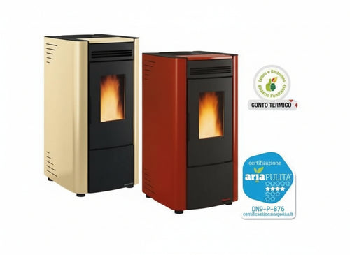 STUFA A PELLET GIUSY EVO 2.0 NORDICA Kw/h 7 CM50x50xH102 EXTRAFLAME