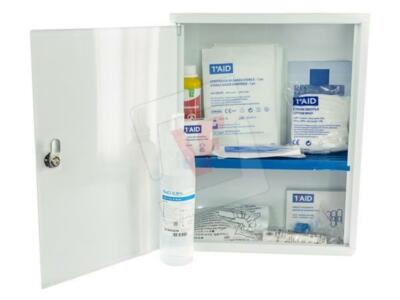 ARMADIETTO PENSILE PRONTO SOCCORSO COMPLETO DI MEDICINALI ALLEG. 2