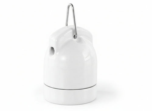 PORTALAMPADA PORCELLANA IN&OUT 30162 ATTACCO E27 ILLUMINAZIONE