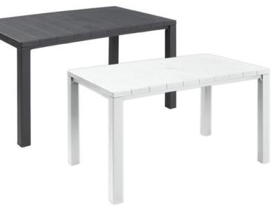 TAVOLI IN RESINA KETER JULIE DOGATO CM.147x90xH74 ARREDAMENTO ESTERNO