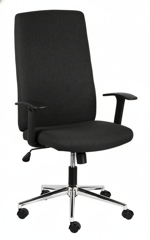 POLTRONA DIREZIONALE MOD.1520 TESSUTO GRIGIO