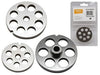 PIASTRE LAME TRITACARNE REBER IN ACCIAIO AL CARBONIO N22 - DA FORO 6 A 20 MM