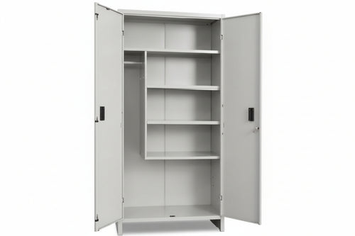 ARMADIO ARMADIETTO PORTASCOPE PRATIKO IN LAMIERA VERNICIATO CM 100x40xH175