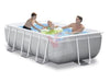 PISCINE PISCINA CON TELAIO RETTANGOLARE INTEX FRAME CM. 400X200X122H