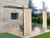 TENDA PER GAZEBO A BRETELLA IN COTONE CM.160X270H ECRU