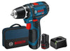 TRAPANI AVVITATORI A BATTERIA BOSCH GSR 12V-15 - 2 BATTERIE - POTENZA 12V