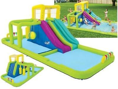 PARCO ACQUATICO SPLASH COURSE GONFIOABILI BESTWAY 53387 CM.710x310x265