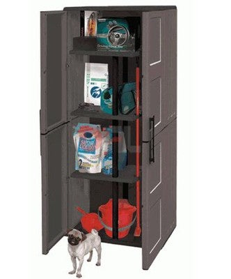 ARMADIO PORTASCOPE IN POLIPROPILENE cm 68 x 37 x H 163 ARREDO CASA GIARDINO