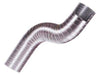 TUBO FLESSIBILE IN ALLUMINIO DIAMETRO CM.18 CANNE FUMARIE FUMISTERIA