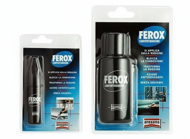 FEROX AREXONS CONVERTITORE DI RUGGINE ML.15 CON PENNELLO