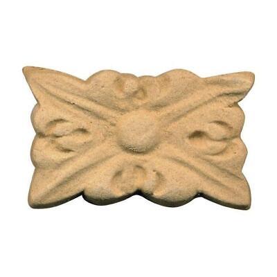Fregio per Mobili in Pasta di Legno finitura Grezza 50x30 mm art.03.4516 pz. 2