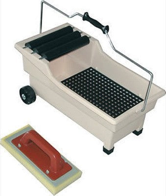 VASCHETTA PULIRAPID RAIMONDI + FRATTAZZO SPUGNA LT.20 SECCHIO PULIZIA