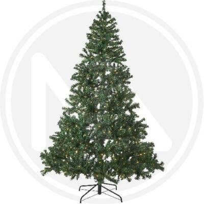 ALBERO DI NATALE CON LUCI INTEGRATE 1800 RAMI GIA' AGGANCIATI CM. 240 LED 405