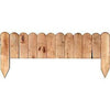 RECINTO STACCIONATA STECCATO ARCO IN LGNO CM. 110X30/50H