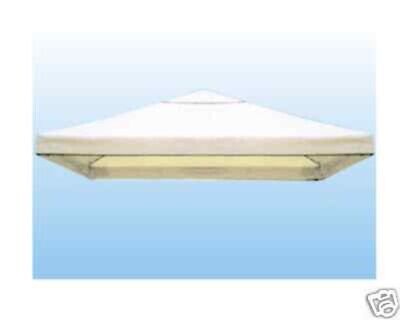 TELI CON BORDO DI RICAMBIO PER GAZEBO MT. 3X3 BEIGE
