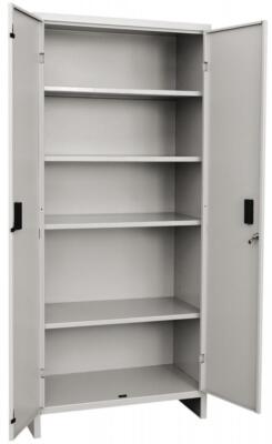 ARMADIO MULTIUSO IN LAMIERA VERNICIATA 2 ANTE TUTTOPIANI CM. 80x40x175H