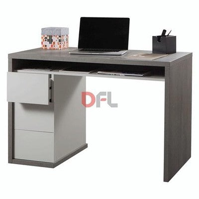 SCRIVANIA LINEA AGRINIO CON 3 CASSETTI LATERALI CM. 110X60X75H