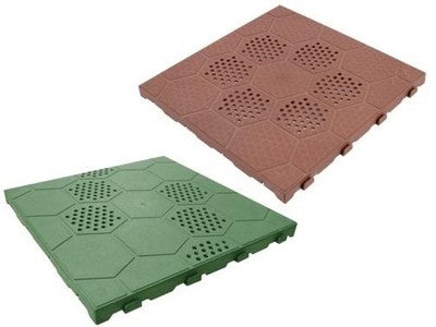 PAVIMENTI PAVIMENTO EASY PP 40x40H2.5 CM COTTO ARREDO GIARDINO PZ 10