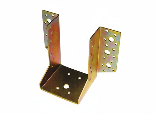 PIASTRE STAFFE SUPPORTI APERTI PER TRAVI ART.797 60XH100MM PZ.8